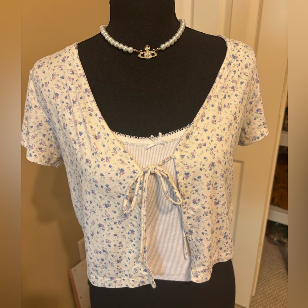 Wallflower Floral Top